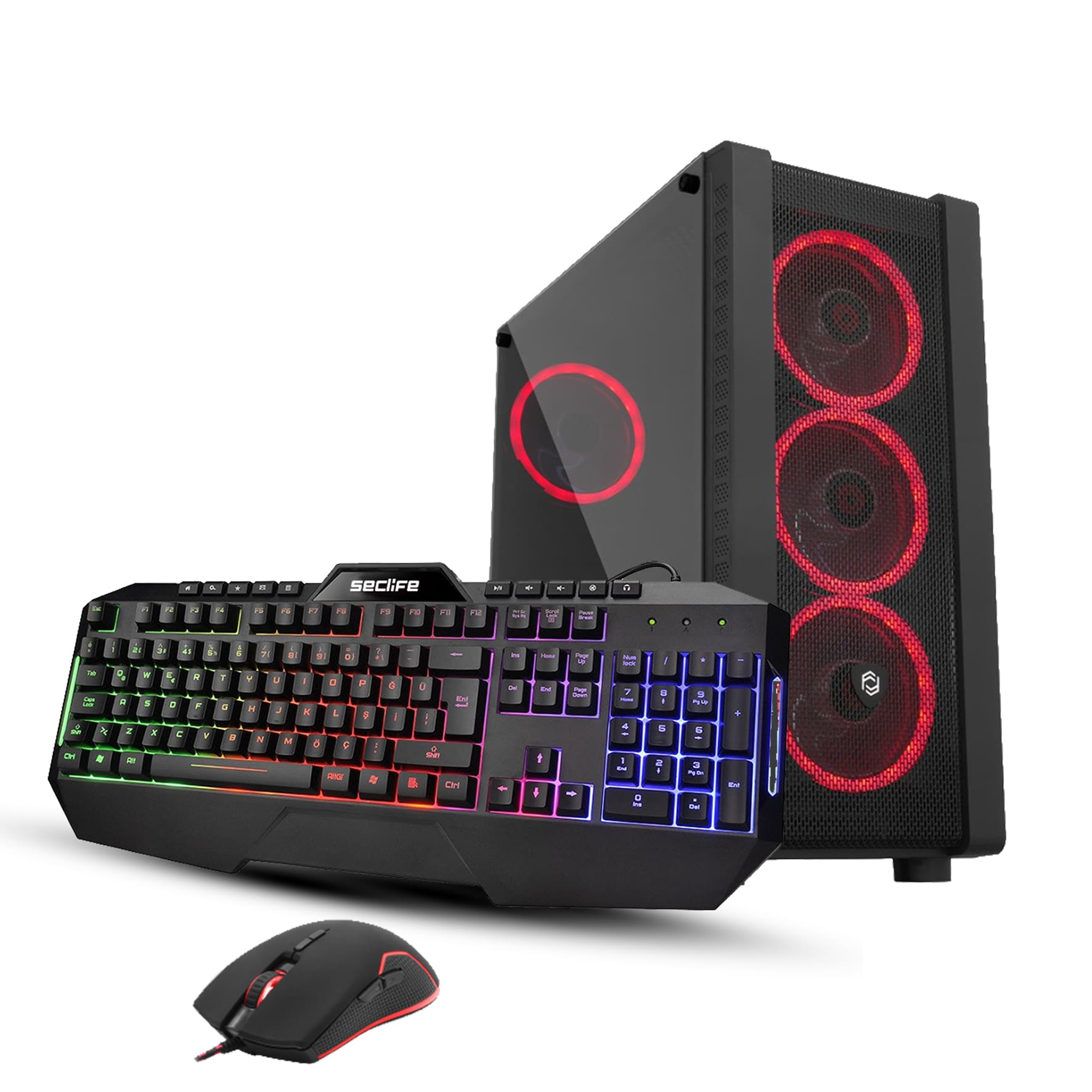 Seclife GM-6582 i5-6500 8GB 256GB 4GB GT740 500W Dos Gaming Masaüstü Pc