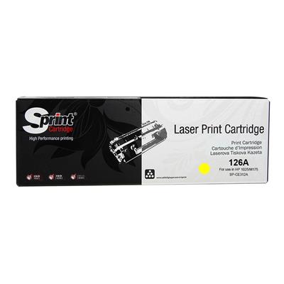 S PRINT CE312A (126A) / CF352A (130A) / CRG-729 YELLOW TONER